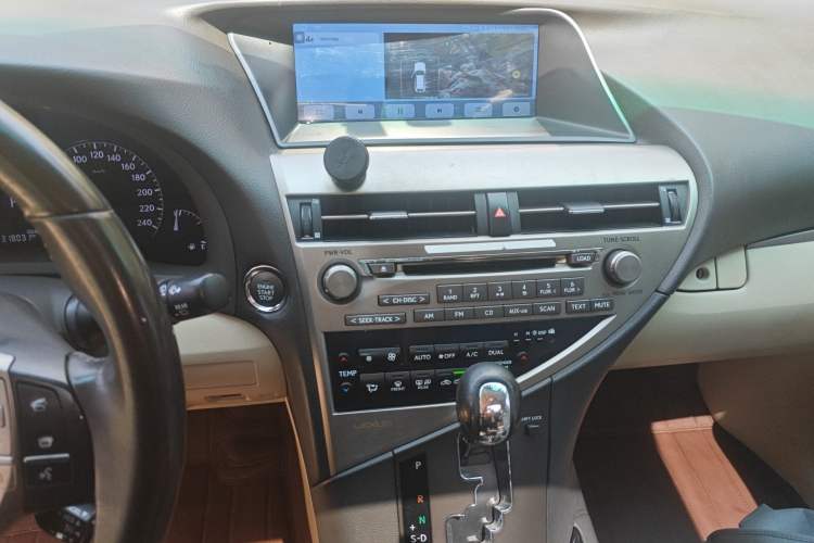 Used Lexus RX Classic 2012 270 Elegant Edition Audio And AC Panel