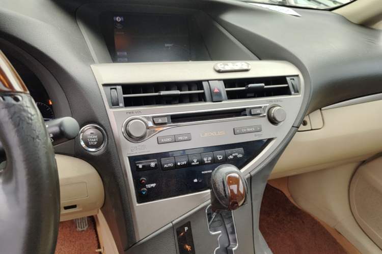 Used Lexus RX Classic 2012 350 Prestige Edition Audio And AC Panel