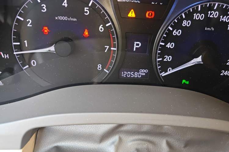 Used Lexus RX Classic 2012 270 Elegant Edition Odometer Close Up