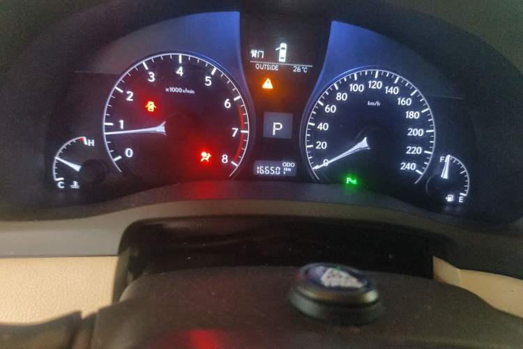 Used Lexus RX Classic 2012 270 Elegant Edition Odometer Close Up