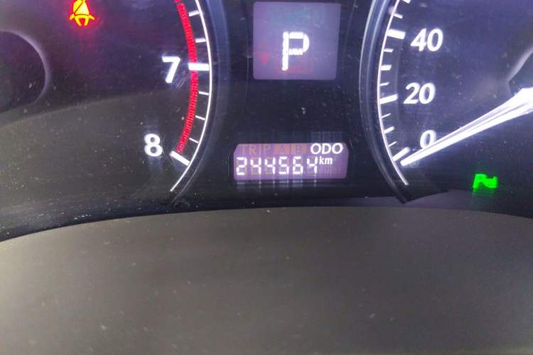 Used Lexus RX Classic 2012 270 Luxury Edition Odometer Close Up