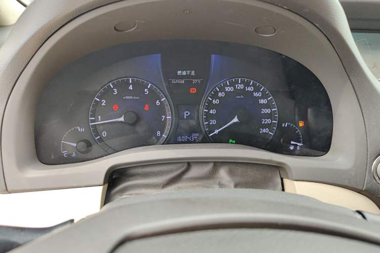 Used Lexus RX Classic 2012 350 Elegant Edition Odometer Close Up