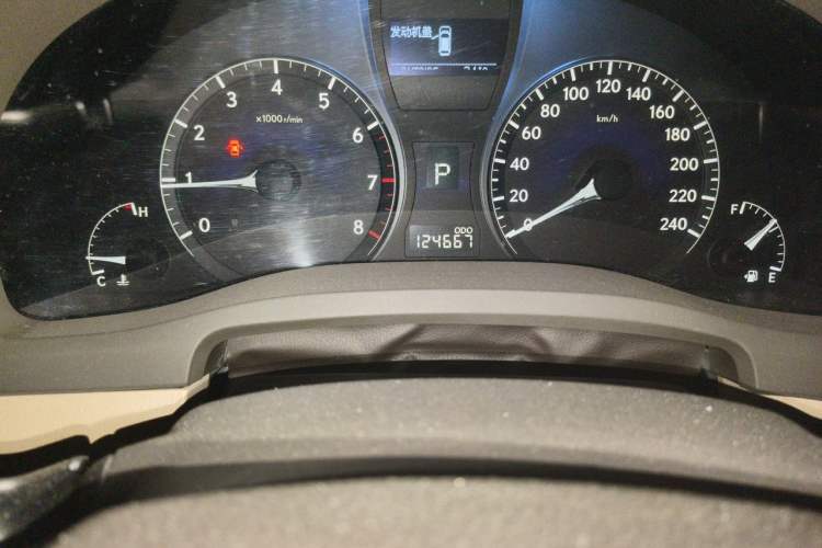 Used Lexus RX Classic 2012 270 Elegant Edition Odometer Close Up