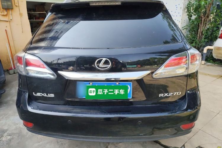 Used Lexus RX Classic 2012 270 Elegant Edition Rear
