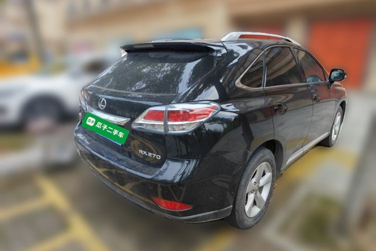 Used Lexus RX Classic 2012 270 Elegant Edition Rear Right 45 Deg