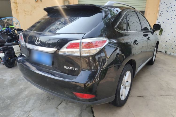 Used Lexus RX Classic 2012 270 Elegant Edition Rear Right 45 Deg