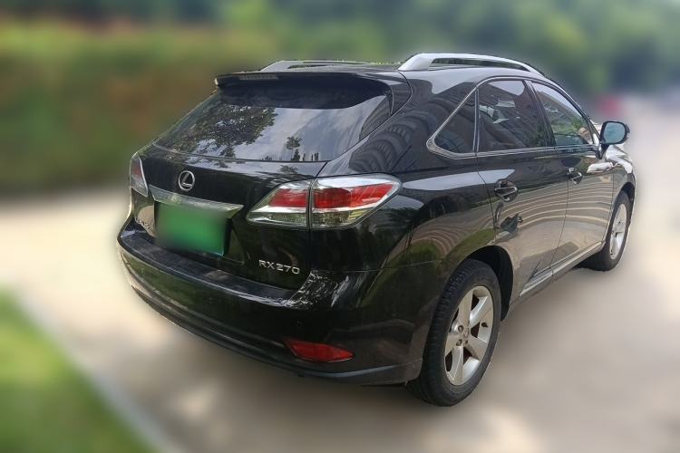 Used Lexus RX Classic 2012 270 Luxury Edition Rear Right 45 Deg