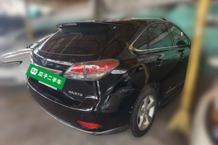 Used Lexus RX Classic 2012 270 Elegant Edition Rear Right 45 Deg