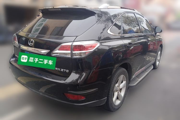Used Lexus RX Classic 2012 270 Luxury Edition Rear Right 45 Deg