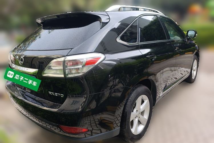 Used Lexus RX Classic 2012 270 Elegant Edition Rear Right 45 Deg