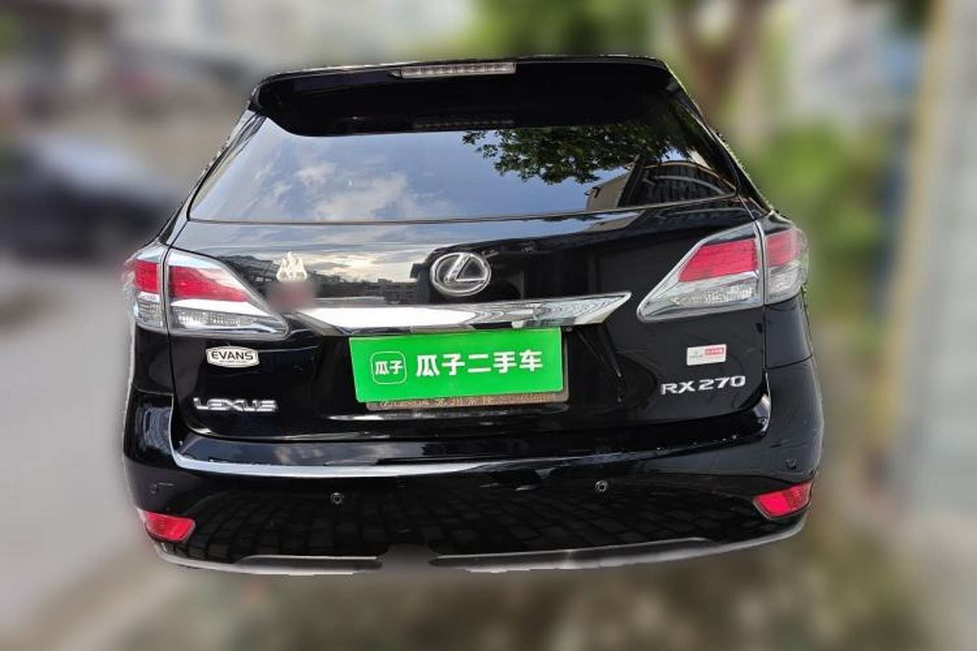 Used Lexus RX Classic 2012 270 Elegant Edition Rear