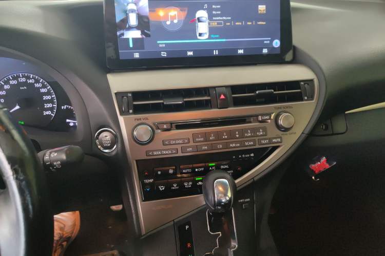 Used Lexus RX Classic 2012 270 Elegant Edition Audio And AC Panel