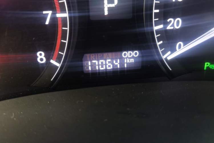 Used Lexus RX Classic 2012 270 Luxury Edition Odometer Close Up