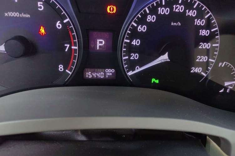 Used Lexus RX Classic 2012 270 Elegant Edition Odometer Close Up