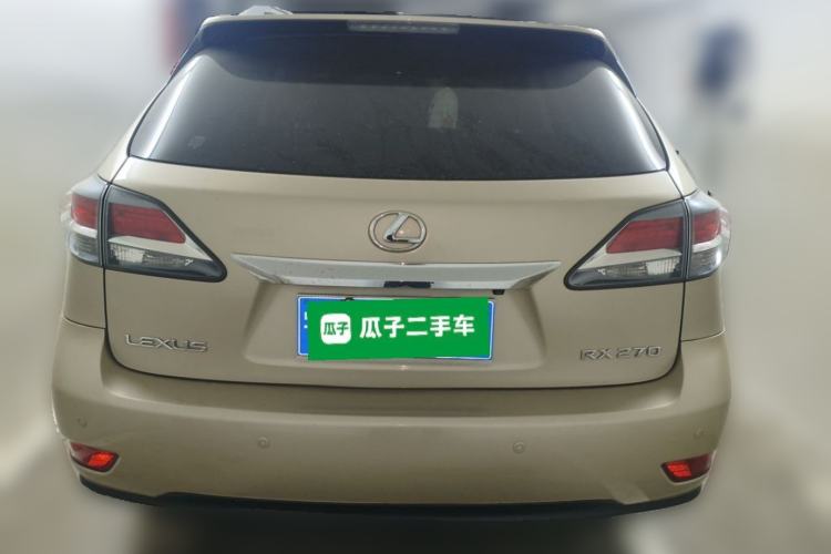 Used Lexus RX Classic 2012 270 Elegant Edition Rear