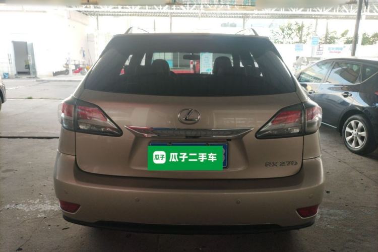 Used Lexus RX Classic 2012 270 Elegant Edition Rear