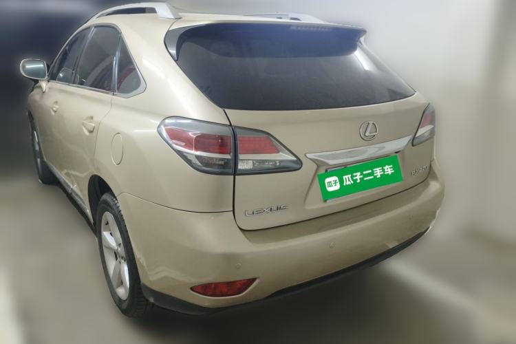 Used Lexus RX Classic 2012 270 Elegant Edition Rear Left 45 Deg