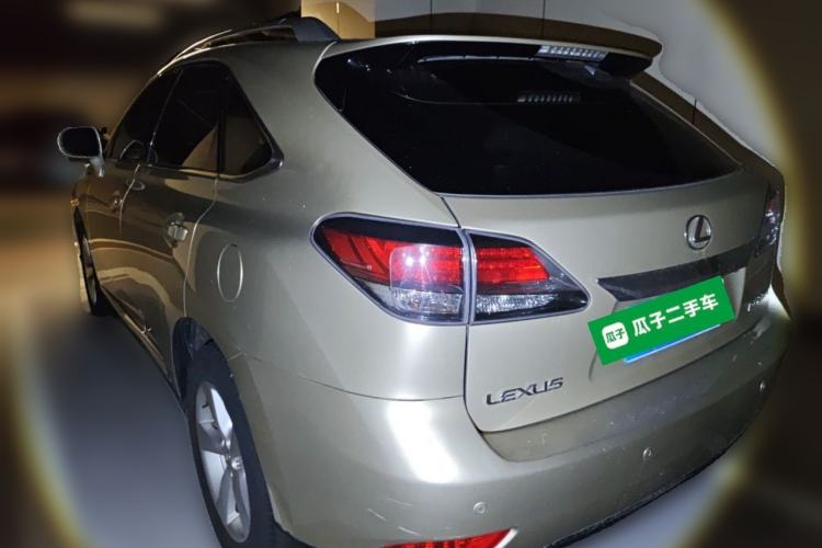 Used Lexus RX Classic 2012 270 Elegant Edition Rear Left 45 Deg