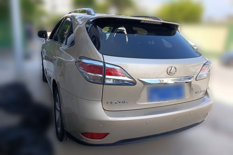 Used Lexus RX Classic 2012 270 Luxury Edition Rear Left 45 Deg