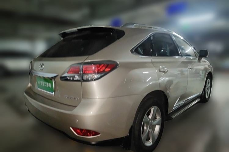 Used Lexus RX Classic 2012 270 Luxury Edition Rear Right 45 Deg