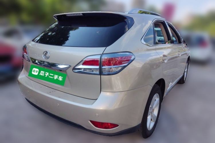 Used Lexus RX Classic 2012 270 Elegant Edition Rear Right 45 Deg