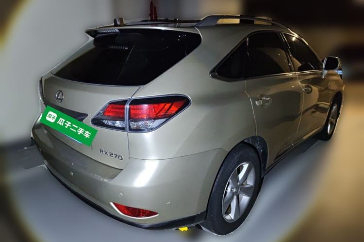Used Lexus RX Classic 2012 270 Elegant Edition Rear Right 45 Deg