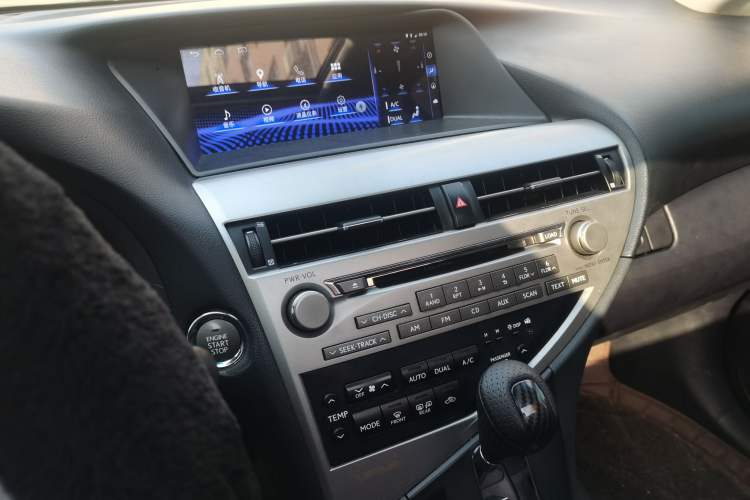 Used Lexus RX Classic 2012 270 Elegant Edition Audio And AC Panel