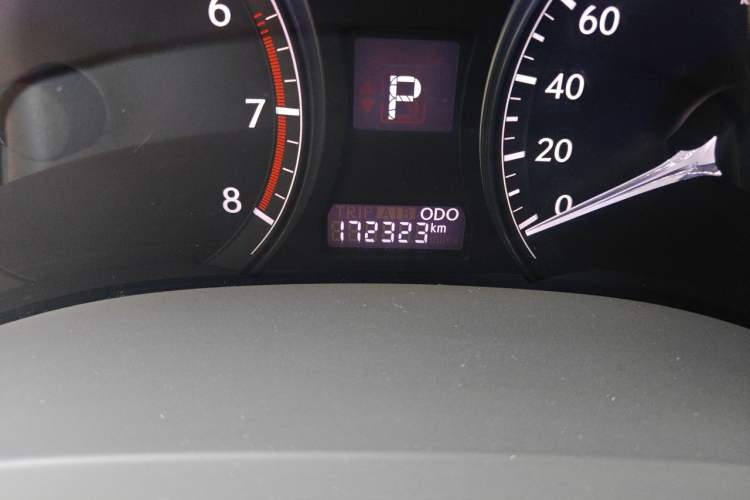 Used Lexus RX Classic 2012 270 Elegant Edition Odometer Close Up