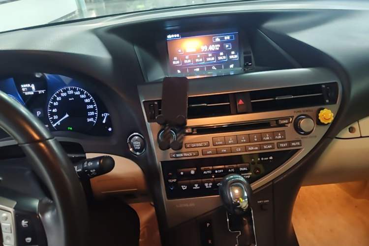 Used Lexus RX Classic 2012 270 Elegant Edition Audio And AC Panel