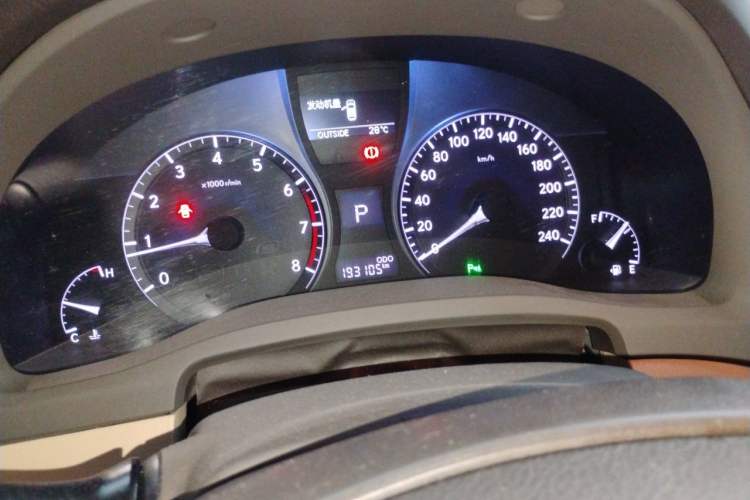 Used Lexus RX Classic 2012 270 Luxury Edition Instrument Cluster