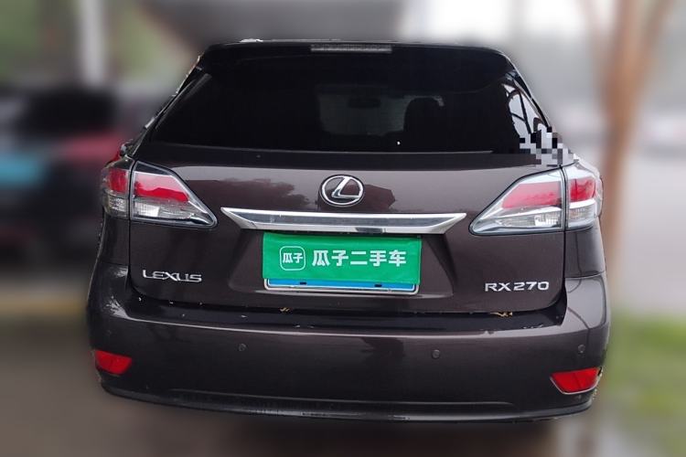 Used Lexus RX Classic 2012 270 Luxury Edition Rear