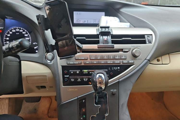 Used Lexus RX Classic 2012 270 Elegant Edition Audio And AC Panel
