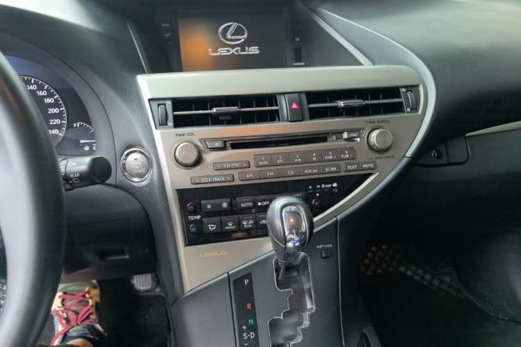 Used Lexus RX Classic 2012 270 Elegant Edition Audio And AC Panel