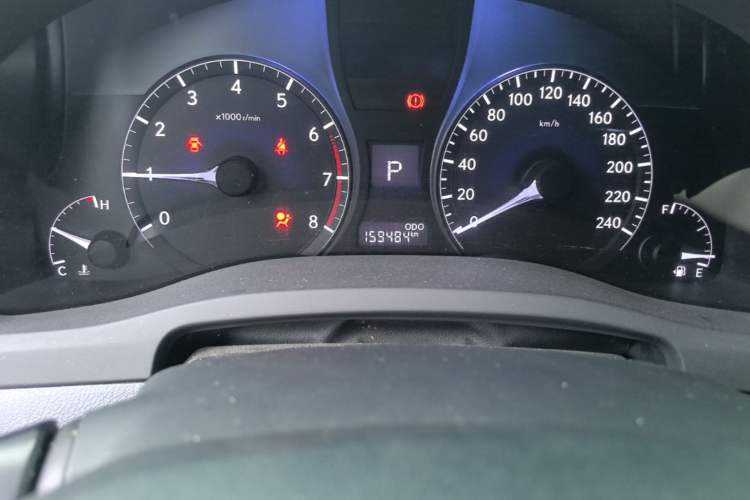 Used Lexus RX Classic 2012 270 Elegant Edition Odometer Close Up