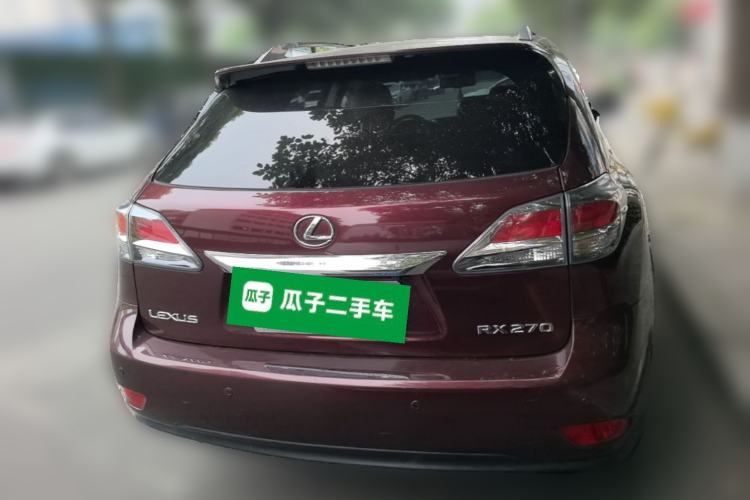 Used Lexus RX Classic 2012 270 Elegant Edition Rear