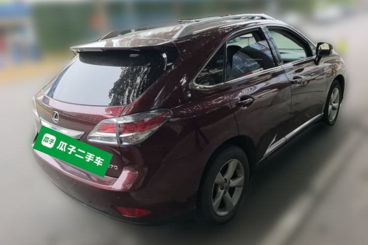 Used Lexus RX Classic 2012 270 Elegant Edition Rear Right 45 Deg