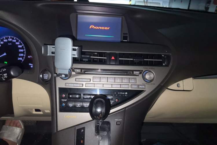 Used Lexus RX Classic 2012 270 Elegant Edition Audio And AC Panel