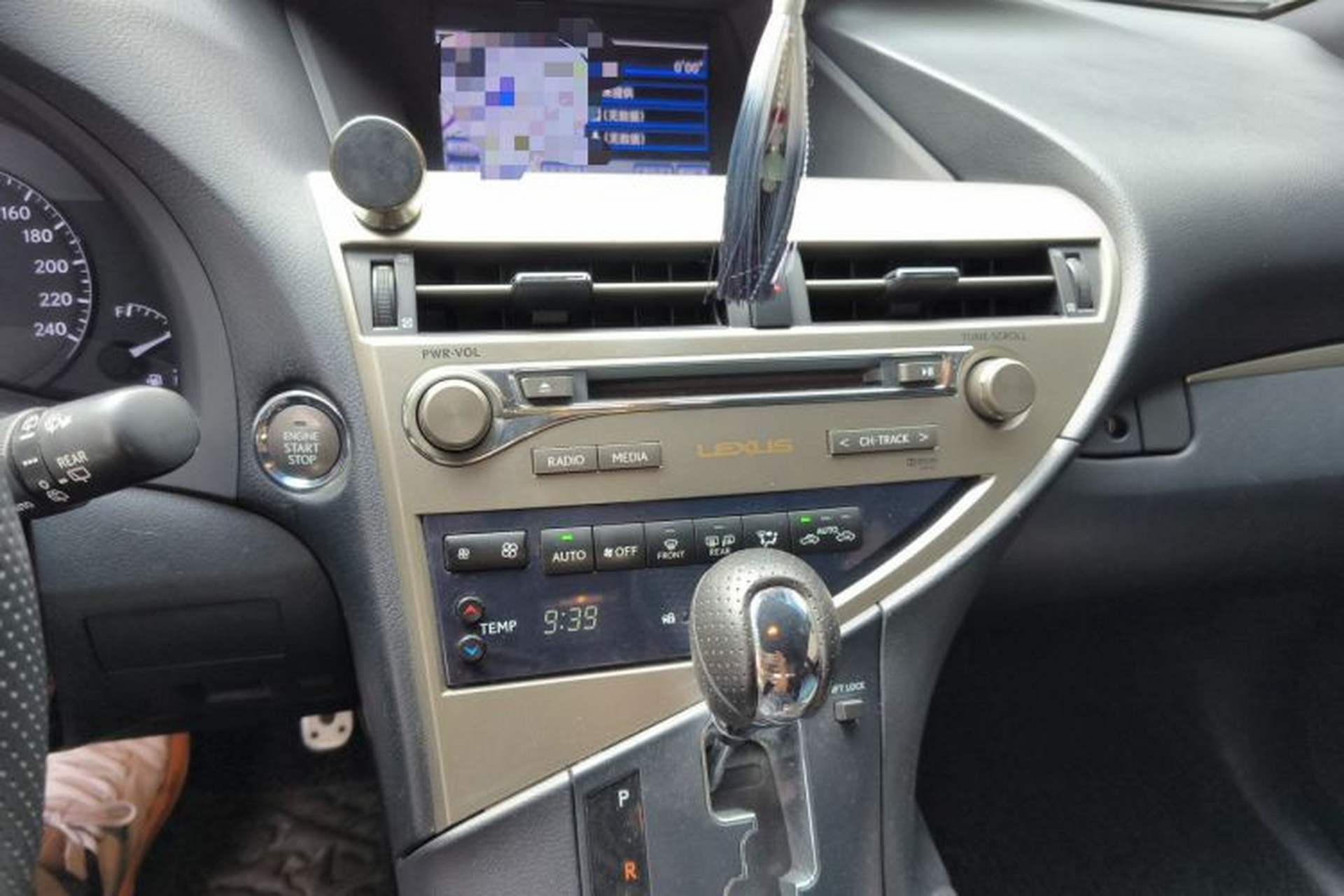 Used Lexus RX Classic 2012 350 F SPORT Audio And AC Panel