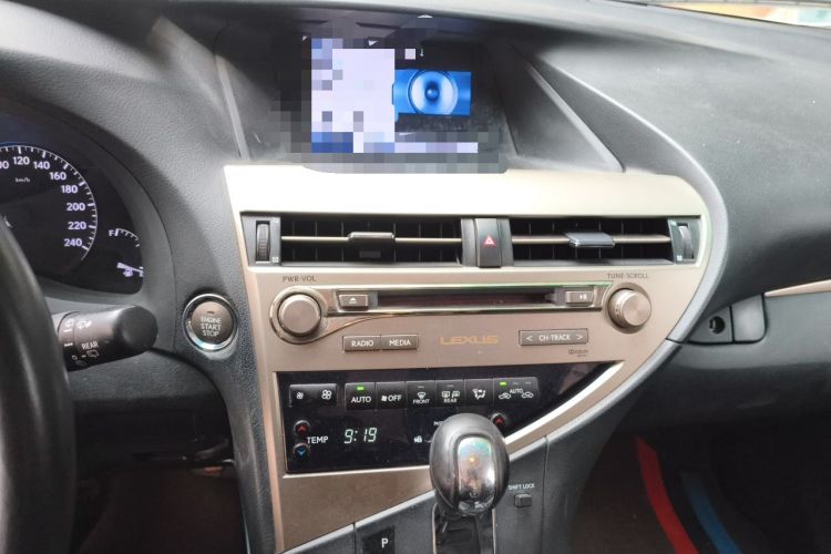 Used Lexus RX Classic 2012 270 Luxury Edition Audio And AC Panel
