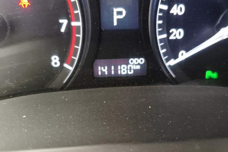 Used Lexus RX Classic 2012 270 Luxury Edition Odometer Close Up