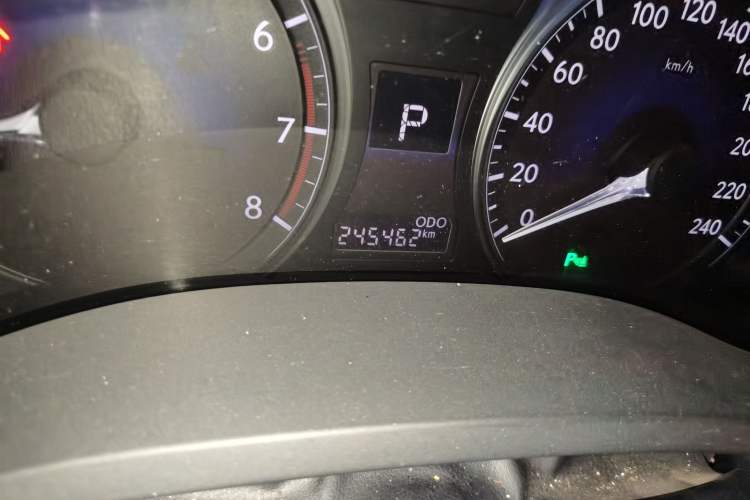 Used Lexus RX Classic 2012 270 Elegant Edition Odometer Close Up