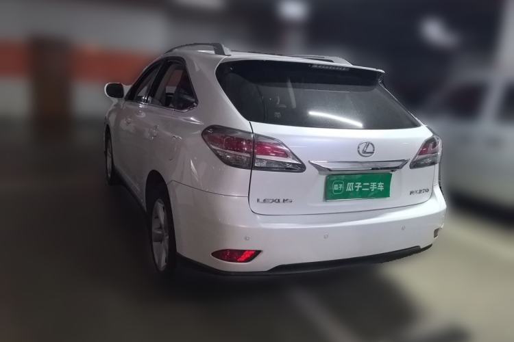 Used Lexus RX Classic 2012 270 Elegant Edition Rear Left 45 Deg