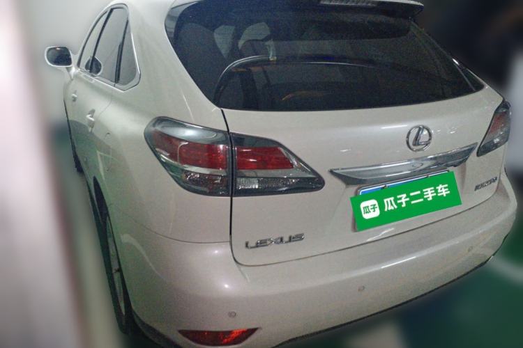 Used Lexus RX Classic 2012 270 Luxury Edition Rear Left 45 Deg