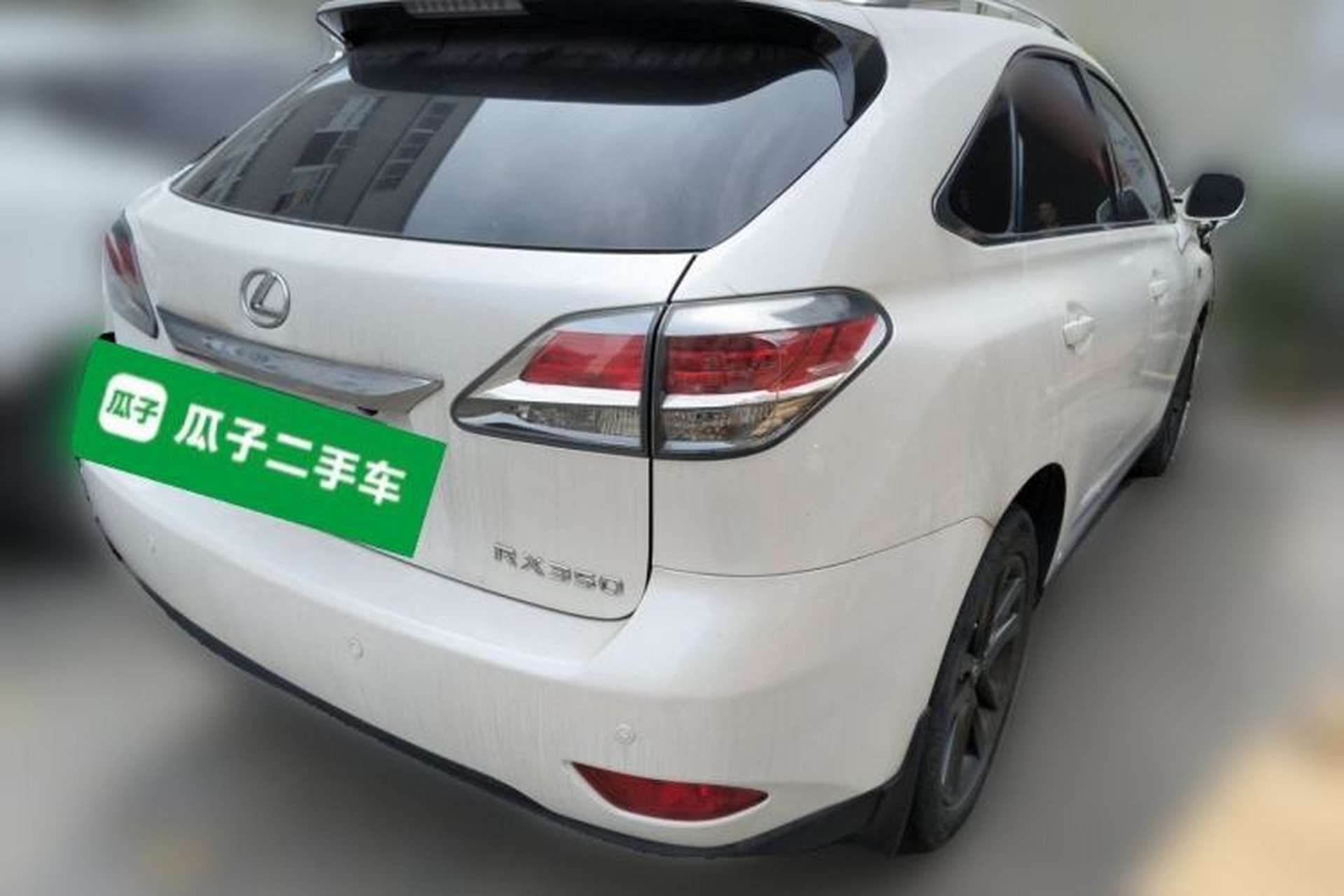 Used Lexus RX Classic 2012 350 F SPORT Rear Right 45 Deg