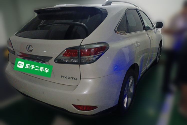 Used Lexus RX Classic 2012 270 Luxury Edition Rear Right 45 Deg