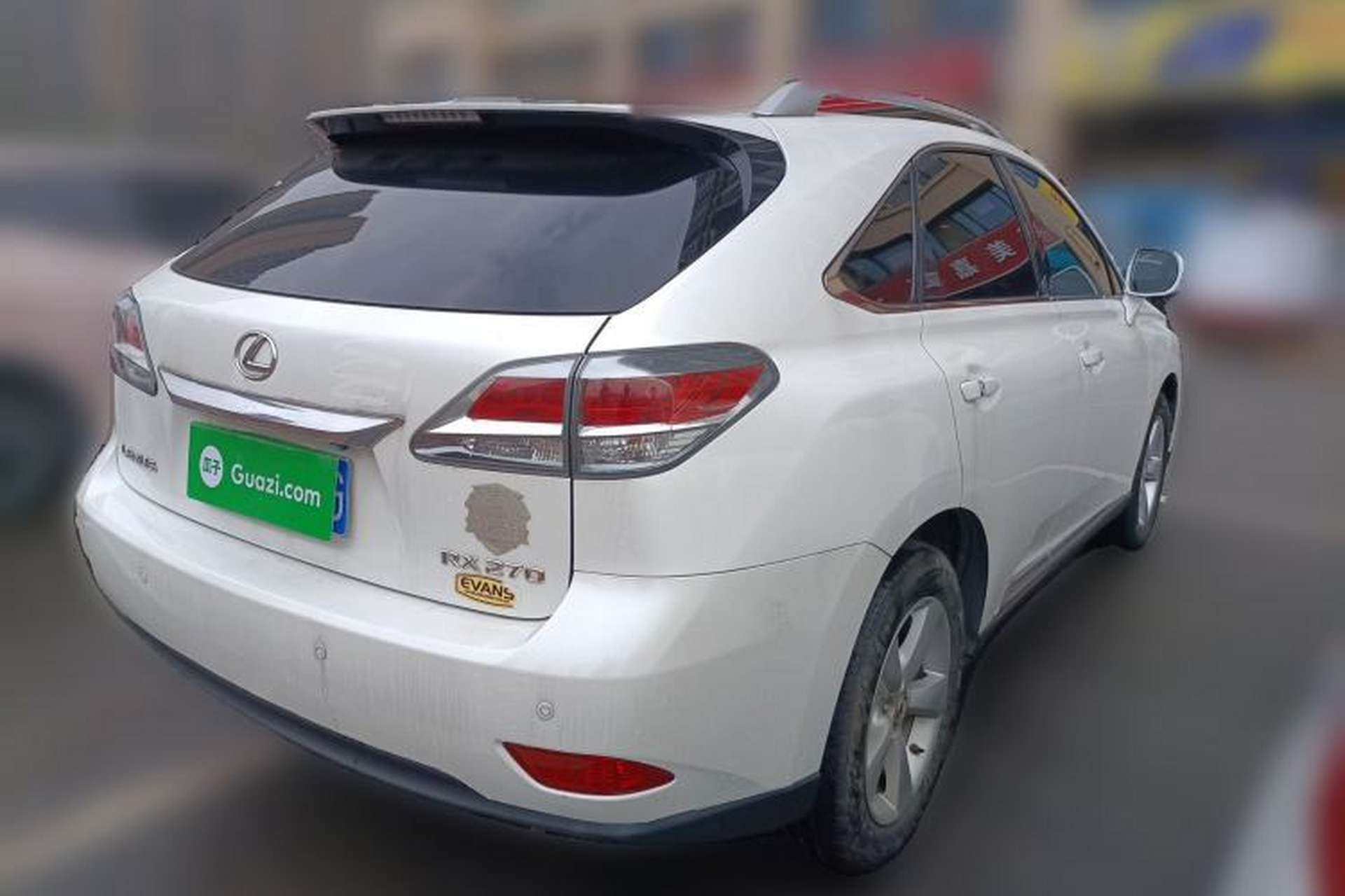 Used Lexus RX Classic 2012 270 Elegant Edition Rear Right 45 Deg