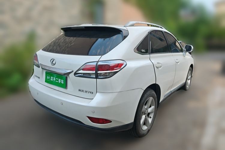 Used Lexus RX Classic 2012 270 Luxury Edition Rear Right 45 Deg