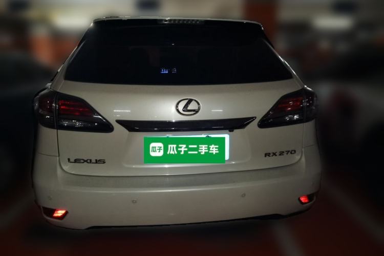 Used Lexus RX Classic 2012 270 Elegant Edition Rear