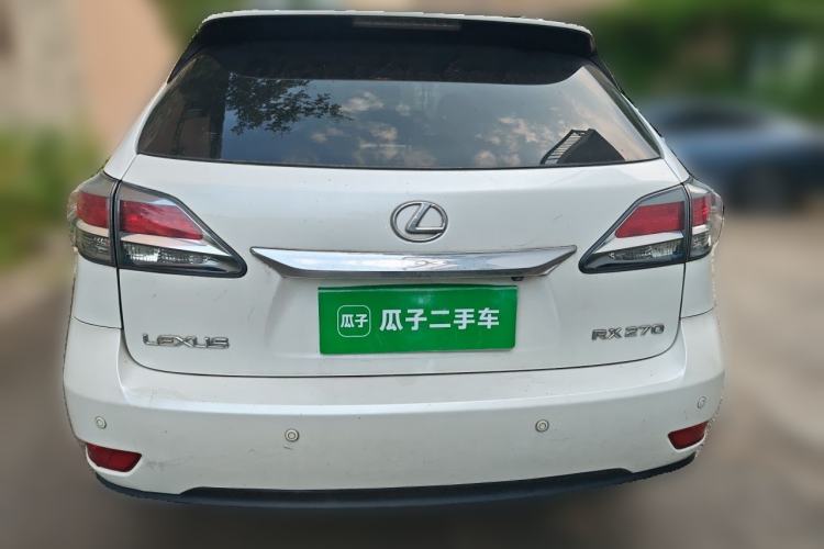 Used Lexus RX Classic 2012 270 Luxury Edition Rear