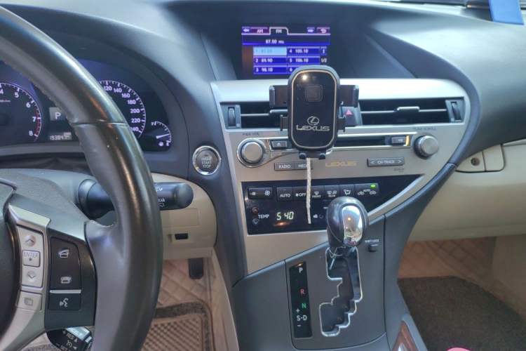 Used Lexus RX Classic 2012 350 Luxury Edition Audio And AC Panel
